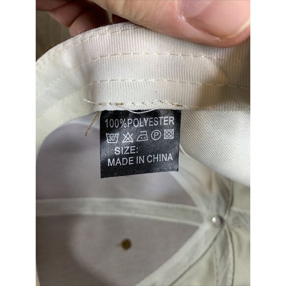 Faux Suede Brown Ball Cap Adj Hook & Loop Closure 100% Polyester Lightweight - Picture 6 of 9